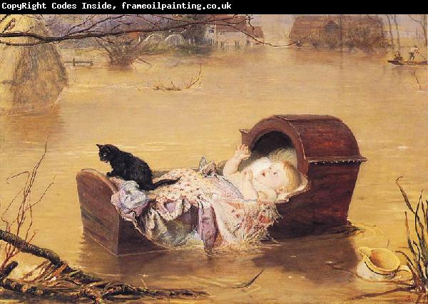 Sir John Everett Millais A Flood